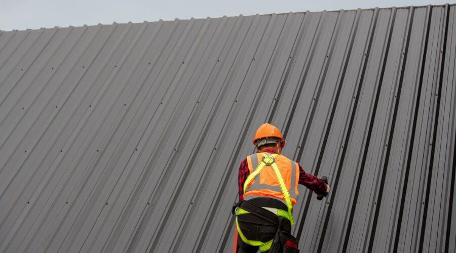 Professional metal roof installation services in Newtown, IN